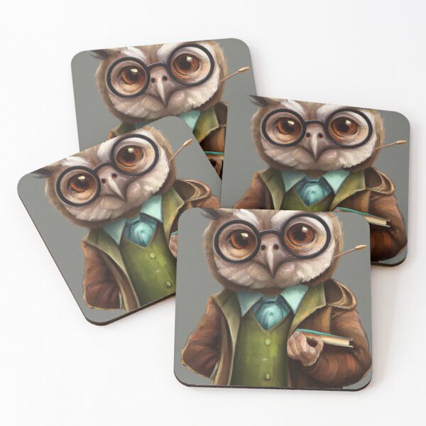 Item preview, Studious Owl II designed and sold by Richard Allen.