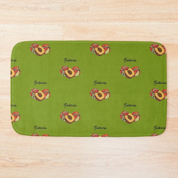 Item preview, Sweet Juicy Summer Nectarine Doodle Art designed and sold by Birgit Dugan.