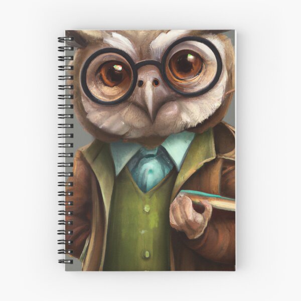 Item preview, Studious Owl II designed and sold by Richard Allen.