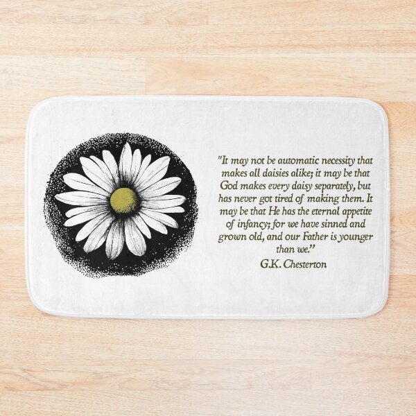 Item preview, Every Separate Daisy (G.K. Chesterton) designed and sold by NuminousYes.