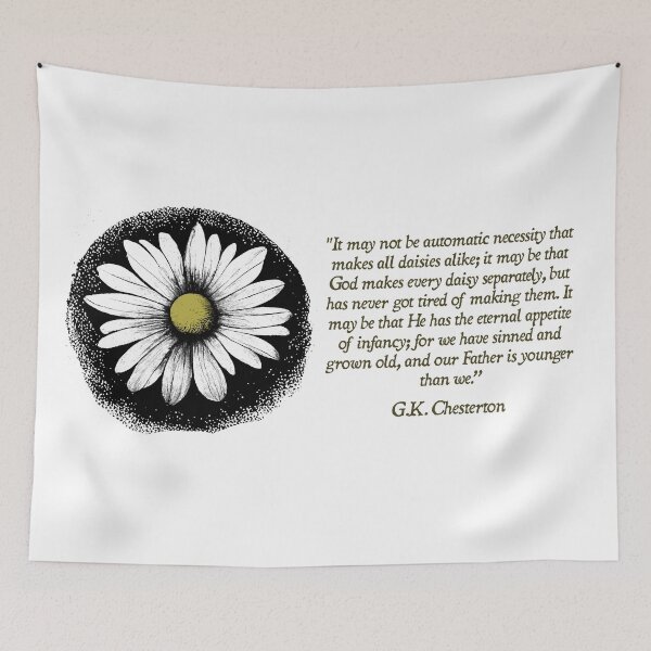 Item preview, Every Separate Daisy (G.K. Chesterton) designed and sold by NuminousYes.