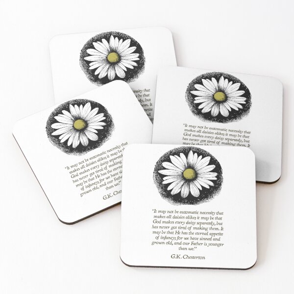 Item preview, Every Separate Daisy (G.K. Chesterton) designed and sold by NuminousYes.