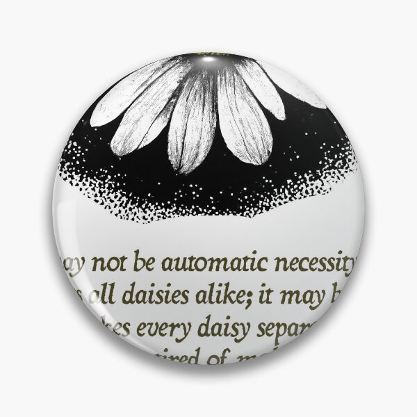 Item preview, Every Separate Daisy (G.K. Chesterton) designed and sold by NuminousYes.
