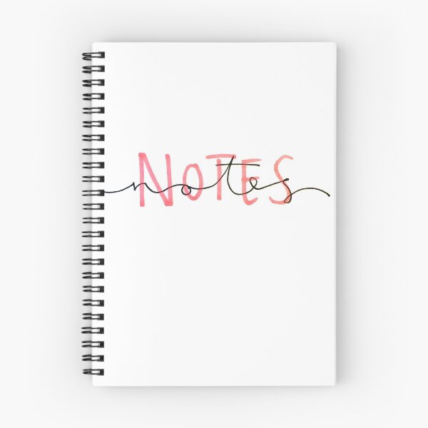 Aperçu de l'œuvre Notes rose créée et vendue par Ellie’s Illustration.