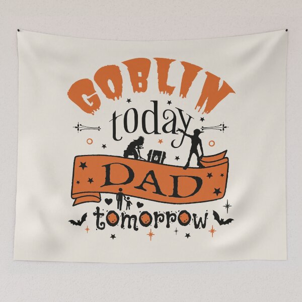 Item preview, Cool Goblin Today Dad Tomorrow, Fun Design For All Dads On Halloween  designed and sold by TrulyEpoque.