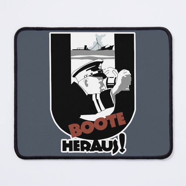 Item preview, Kriegsmarine U-boat - Boote Heraus! - Clean Style designed and sold by pzd501.