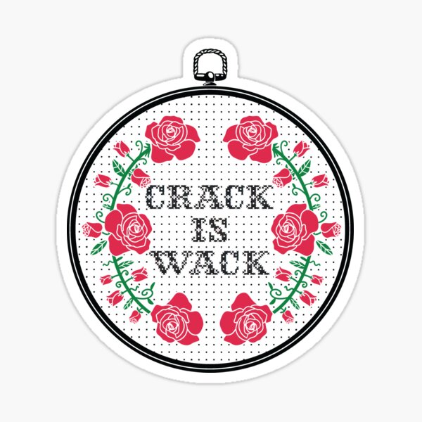 Item preview, Crack Is Wack AA NA Recovery  designed and sold by AmendApparel.