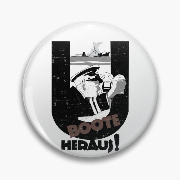 Item preview, Kriegsmarine U-boat  - Boote Heraus! - Grunge Style  designed and sold by pzd501.