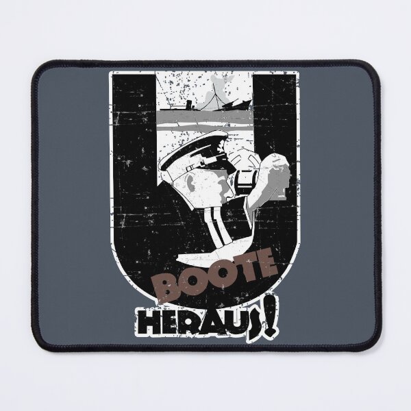 Item preview, Kriegsmarine U-boat - Boote Heraus! - Grunge Style designed and sold by pzd501.