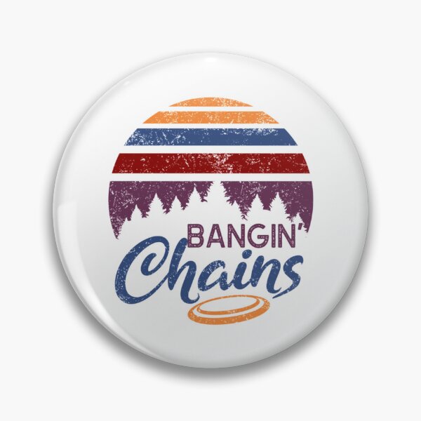 Item preview, Disc Golf Bangin Chain Retro Frisbee Sports Gift     designed and sold by HeyAysStorex.