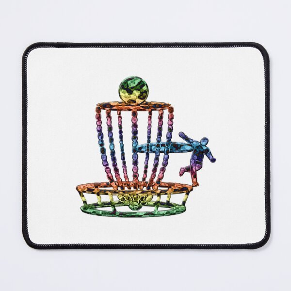 Item preview, Disc Golf Basket Art Psychedelic Style designed and sold by HeyAysStorex.
