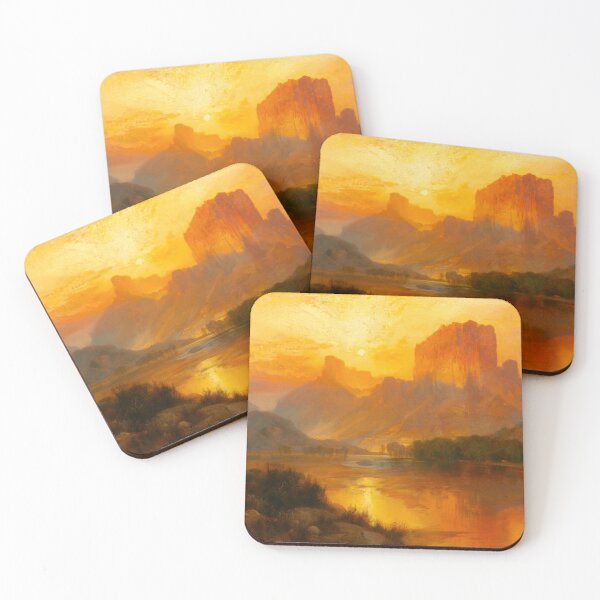 Item preview, HD Green River, Wyoming by Thomas Moran designed and sold by IliaLobell.