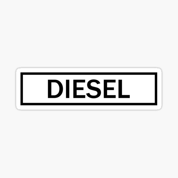 Diesel Army Style Marking Bumper Sticker Vinyl Decal for Car - Etsy New  Zealand