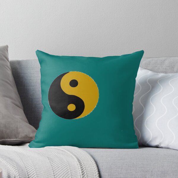 Item preview, black and gold yin yang   designed and sold by thelazydemon.