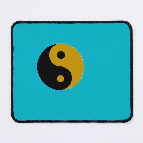 Item preview, black and gold yin yang designed and sold by thelazydemon.