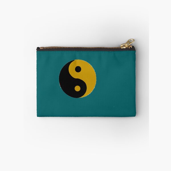 Item preview, black and gold yin yang   designed and sold by thelazydemon.