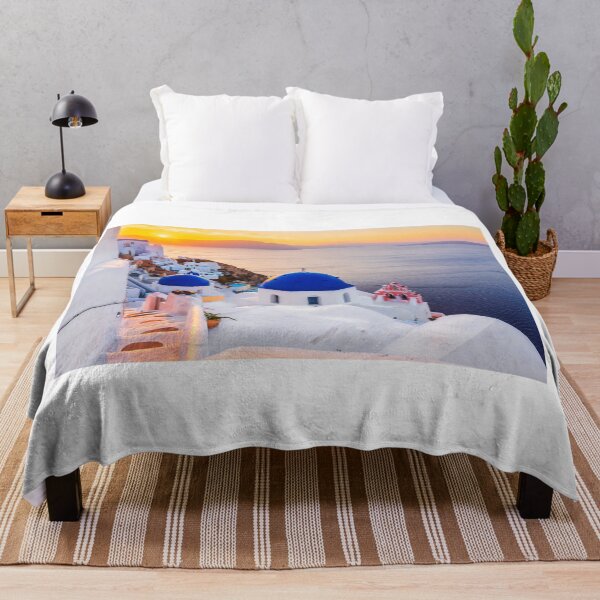 Item preview, Santorini, Greece, Beautiful Ocean Sunset designed and sold by newburyboutique.