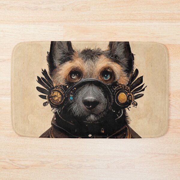 Item preview, German Shepherd Army Illustration designed and sold by SaturnFoxArt.