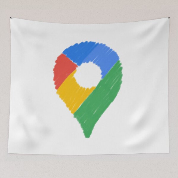 Item preview, Google Map Pencil Icon drawing designed and sold by KennyLucky.