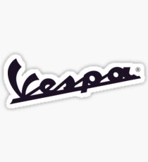 Vespa Logo Merchandise Sticker