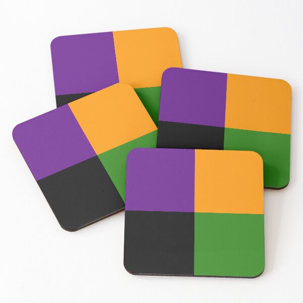 Item preview, Halloween colours Retro checkerboard designed and sold by ModSupporters.