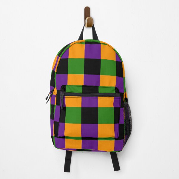 Item preview, Halloween colours Retro checkerboard designed and sold by ModSupporters.