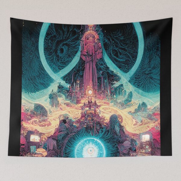 Item preview, Wormhole Portal Engine - Neon Cyberpunk designed and sold by Design Raptor.
