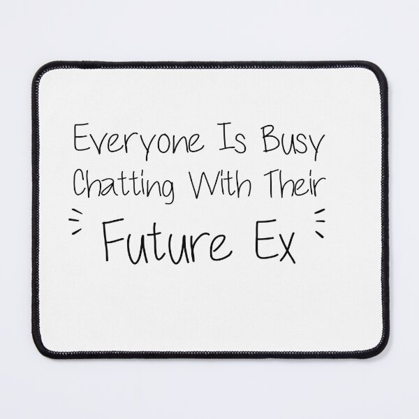 Item preview, everyone is busy chatting with their future ex designed and sold by Crystakim.