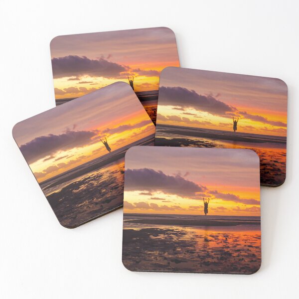 Item preview, Amazing Fiji Ocean Sunset Jump designed and sold by tidalstock.