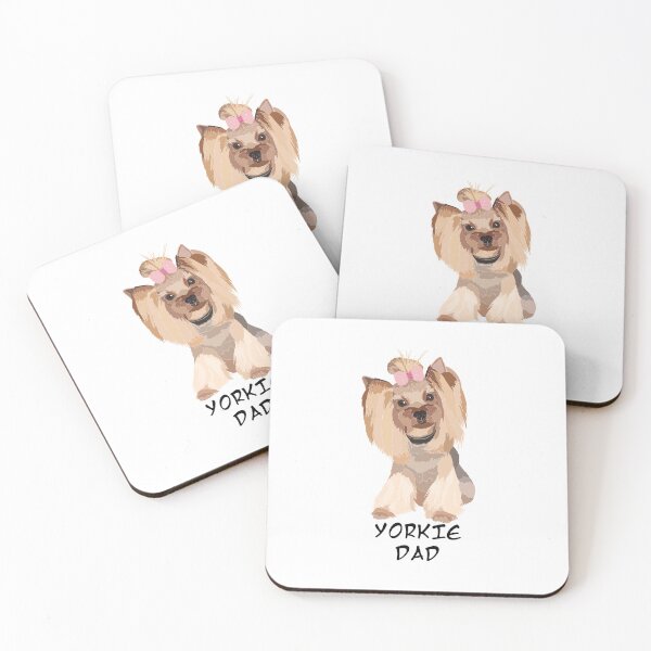 Item preview, Make a statement with our "Yorkie Dad" funny shirt designs. Perfect for any dog lover with a sense of humor. designed and sold by SERGEY OVCHARUK.