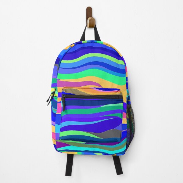 Item preview, Abstract Multicolored Waves designed and sold by Uday24.