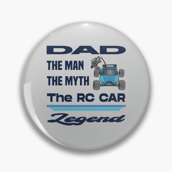 Item preview, Dad the man the myth the rc car legend, car and remote , dark text, rc car racing games competition, remote control cars lover designed and sold by SGS-.