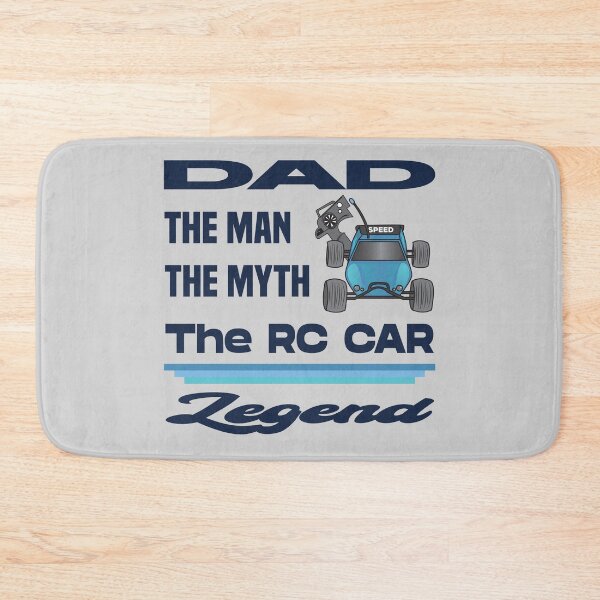 Item preview, Dad the man the myth the rc car legend, car and remote , dark text, rc car racing games competition, remote control cars lover designed and sold by SGS-.