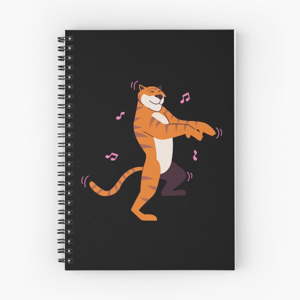 Item preview, Stylized dancing tiger designed and sold by Pikasso 1.