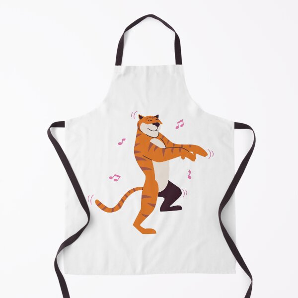 Item preview, Stylized dancing tiger designed and sold by Pikasso 1.