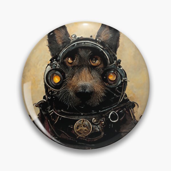 Item preview, Android German Shepherd Army Streetwear Illustration designed and sold by SaturnFoxArt.