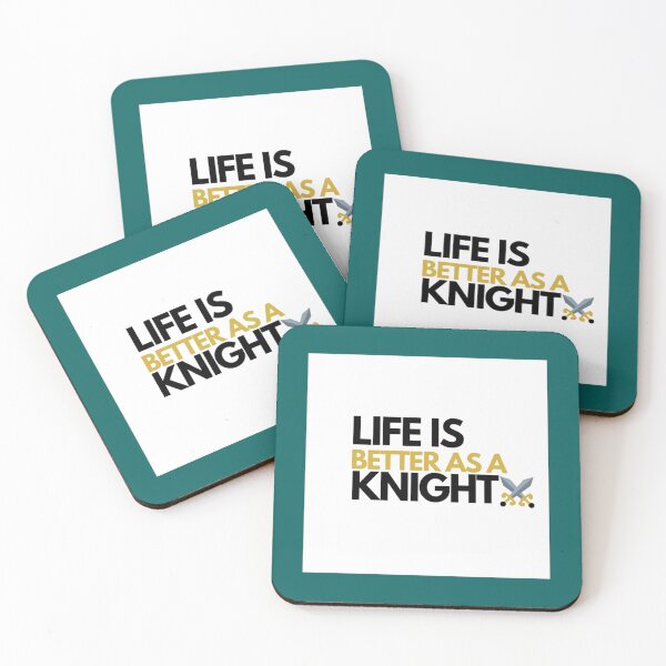 Item preview, LIFE IS BETTER AS A KNIGHT   designed and sold by thelazydemon.