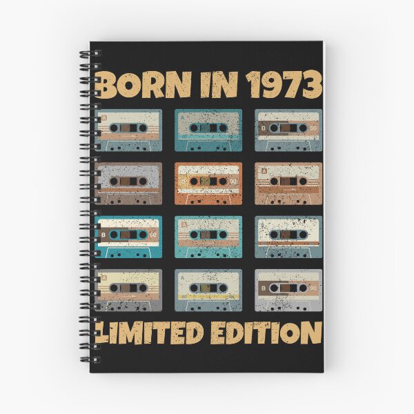Item preview, VINTAGE RETRO BORN IN 1973 LIMITED EDITION MIXTAPES designed and sold by Kipcio.