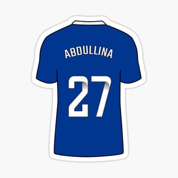 Item preview, Alsu Abdullina Chelsea Shirt 22/23 designed and sold by alxstevunz.