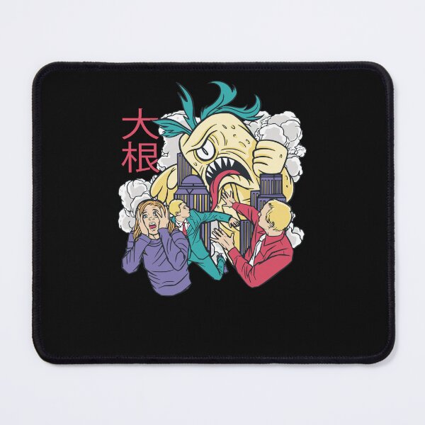 Item preview, White Radish Daikon monster attack designed and sold by Click-Like.