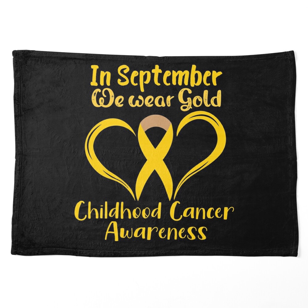 Childhood Cancer Awareness Month Gold Ribbon Banner Poster,Holiday  Backdrop,Large Background Decorat…See more Childhood Cancer Awareness Month  Gold