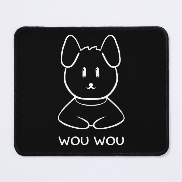 Aperçu de l'œuvre Woo Woo chien mignon créée et vendue par PawsAndFriends.