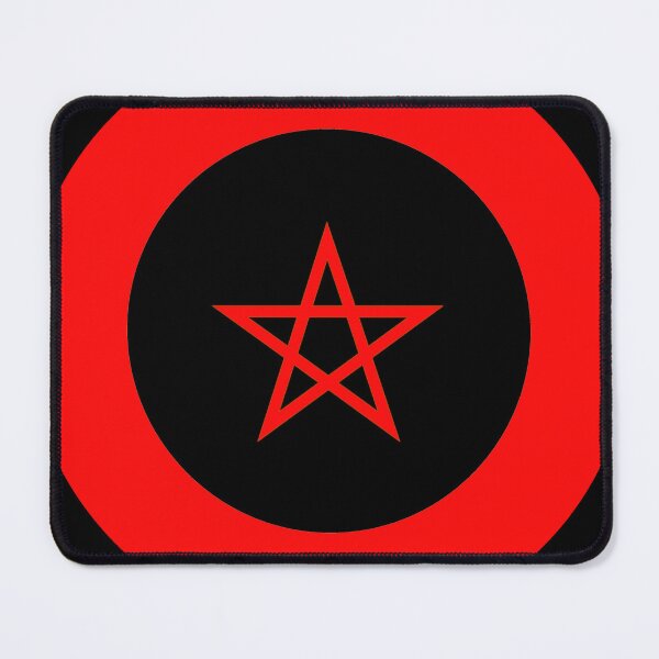 Item preview, Pentagram Halloween Retro Mod roundel designed and sold by ModSupporters.