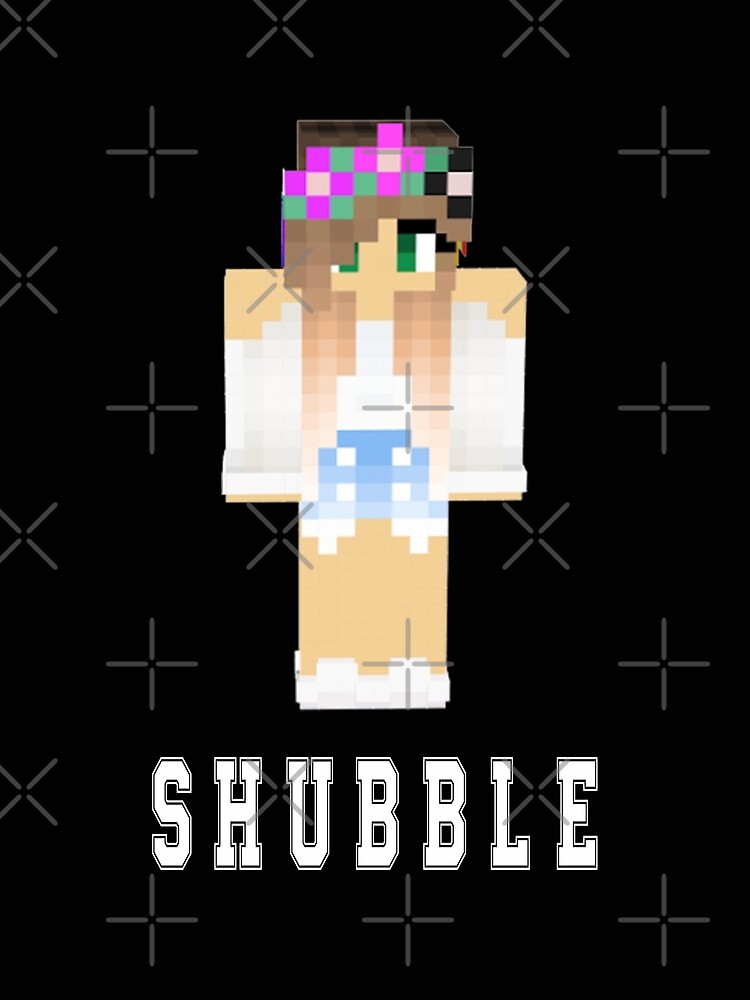 Lámina fotográfica «Sassy Shubble Nova Skin para jugador de Minecraft ...