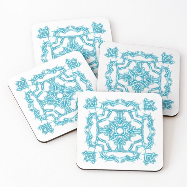 Item preview, Blue squares, tiles, abstract art designed and sold by Meo Design.