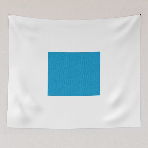 Item preview, Haunting Solid Canvas-Textured Blue  designed and sold by Peaceful Lotus Home Design.