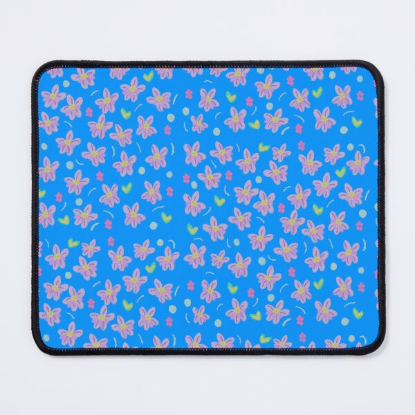 Item preview, Mini meadow flowers with blue background . designed and sold by LynseysArtShop.