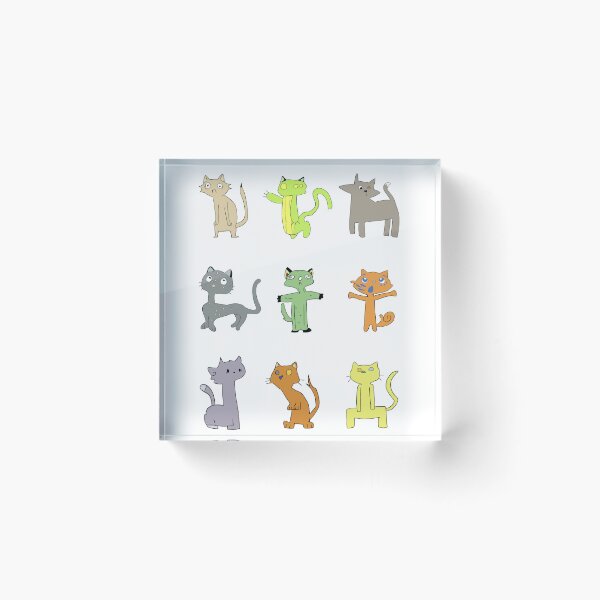 Item preview, Crazy Cats 3 designed and sold by Spectrumsketch.