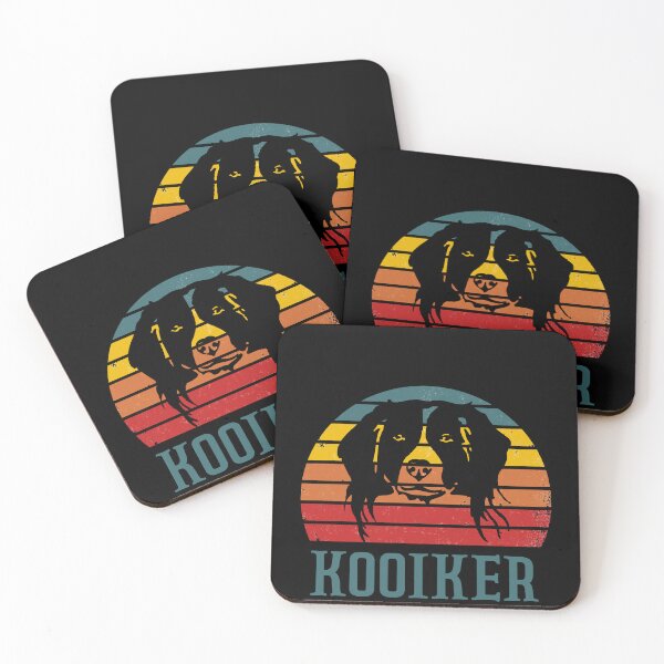 Item preview, KOOIKER DOG VINTAGE designed and sold by Purple Eggplant Art ⭐⭐⭐⭐.