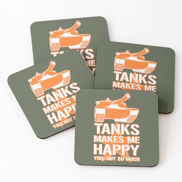 Item preview, Tanks Make Me Happy - You, Not So Much - Clean Style Orange designed and sold by pzd501.